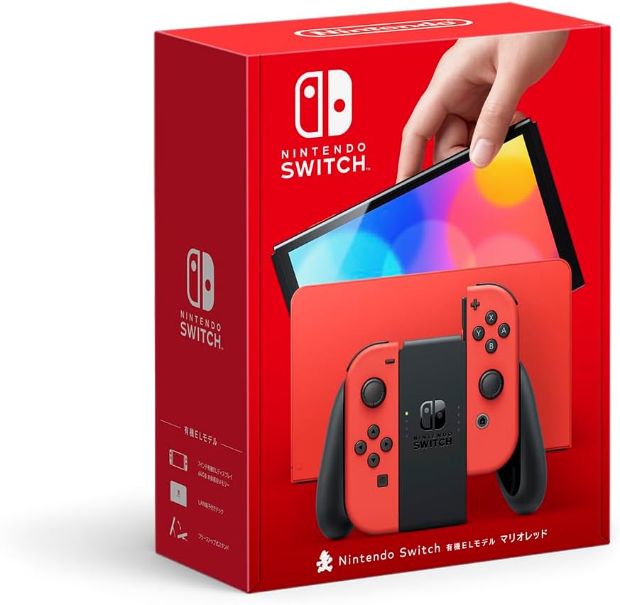 Nintendo Switch（有機ELモデル） マリオレッド - AT FIELD