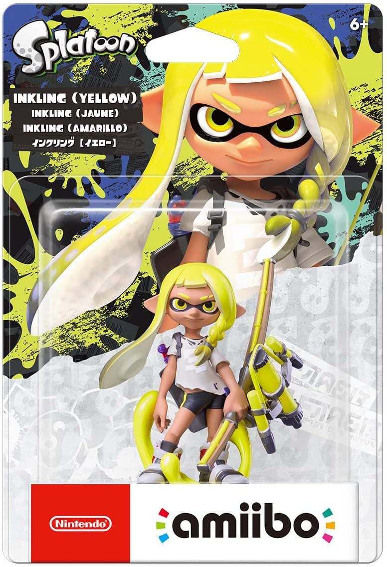 amiibo インクリング【イエロー】(スプラトゥーンシリーズ) 【新品